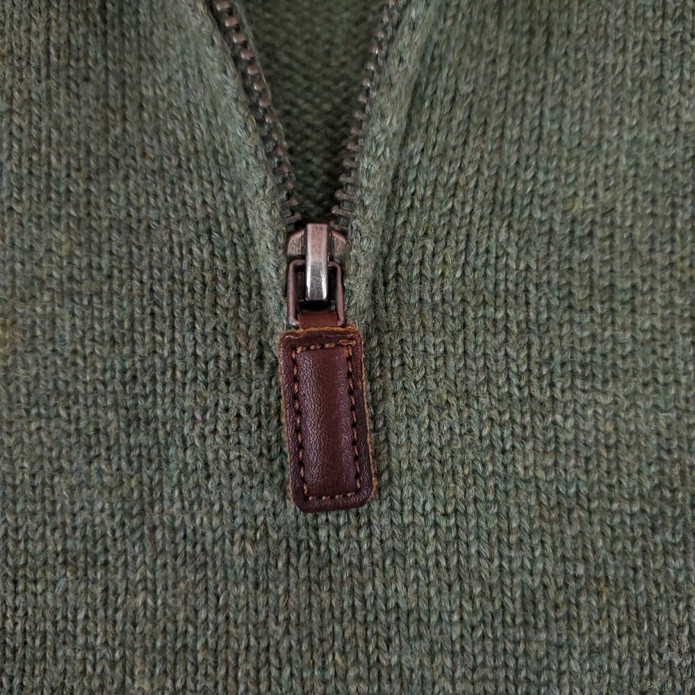 Vintage Polo by Ralph Lauren Mens XXL 1/4 Zip Pullover Sweater Mock Neck Pony - Picture 7 of 15